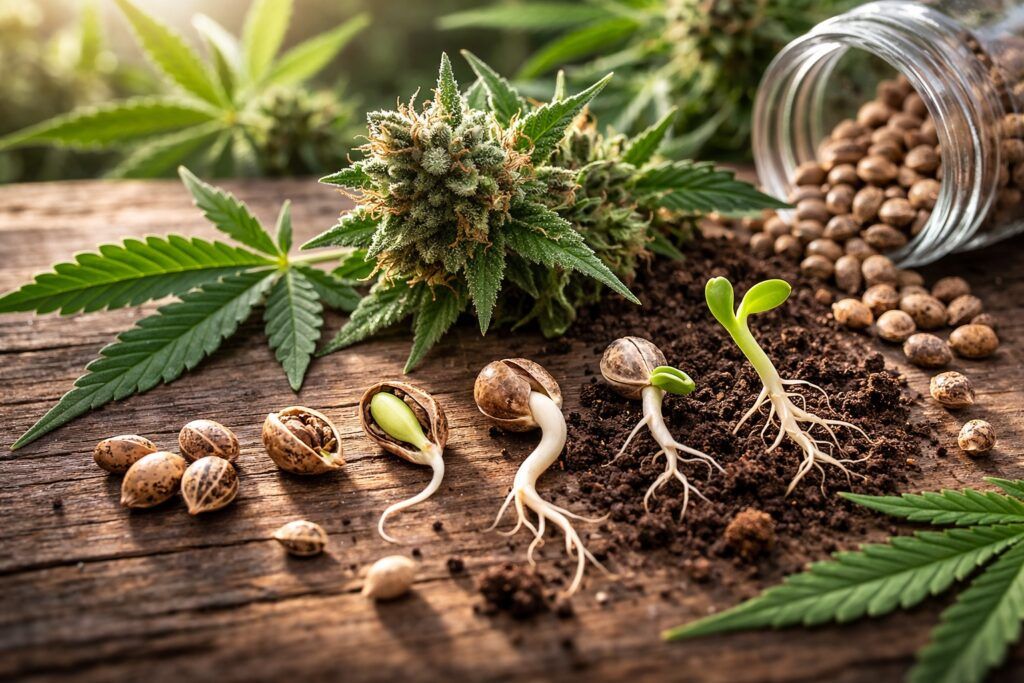 Budowa nasion marihuany