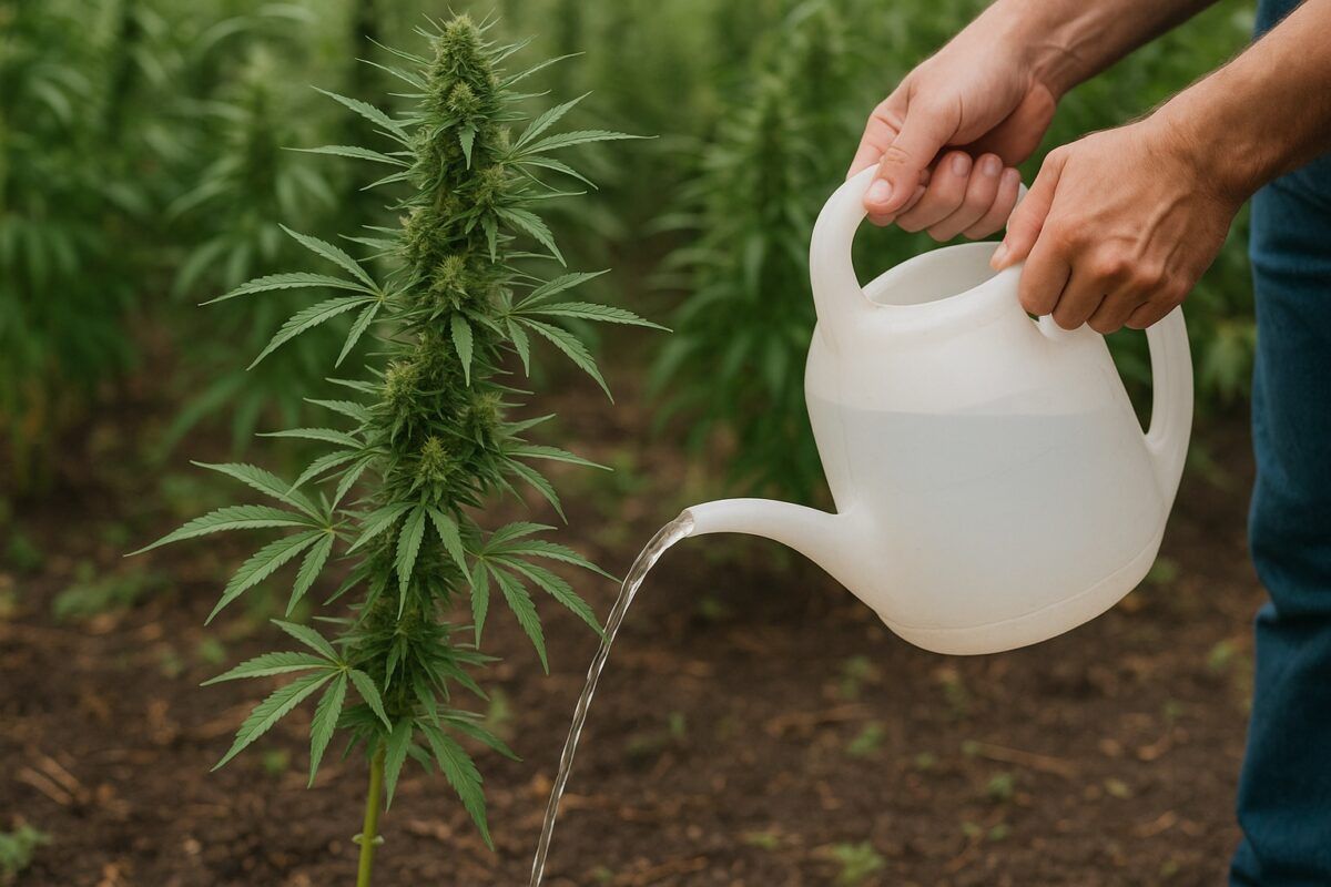 Flushing roślin marihuany 1