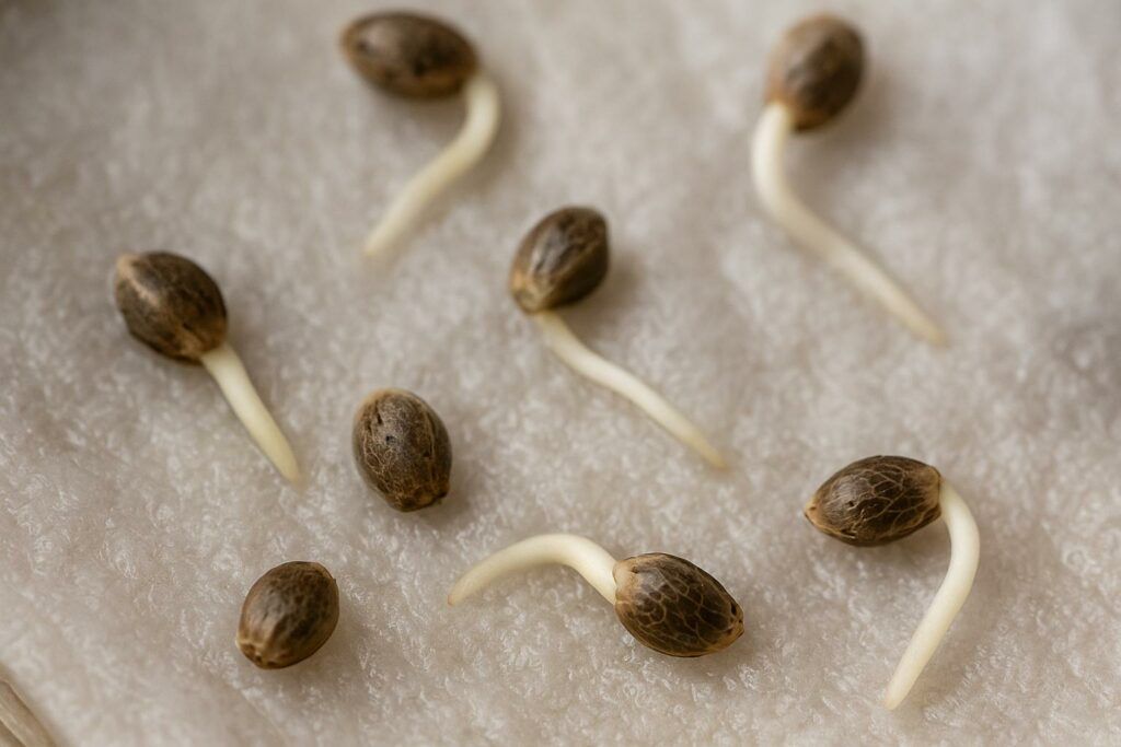 Kiełkowanie nasion marihuany 1