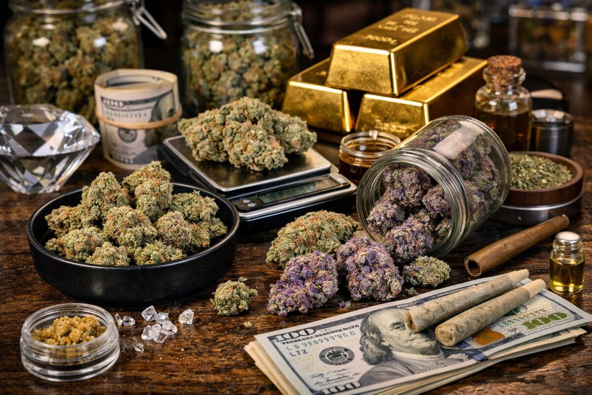 Najdrozsze odmiany marihuany