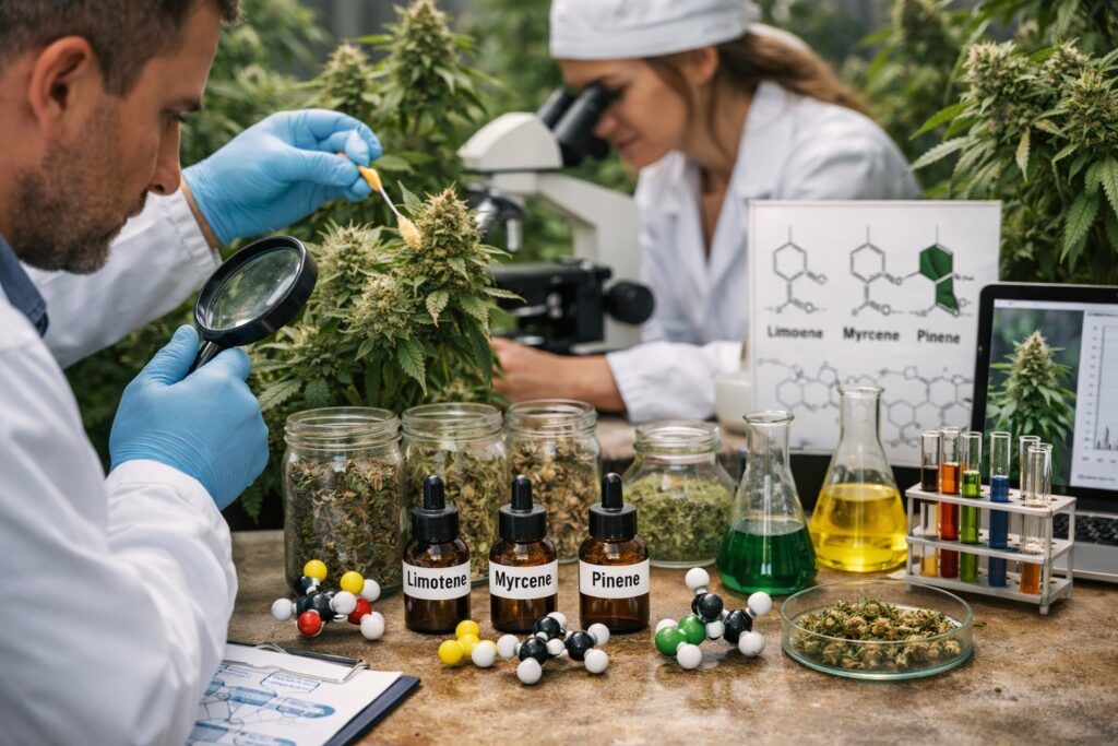 Odmiany bogate w terpeny