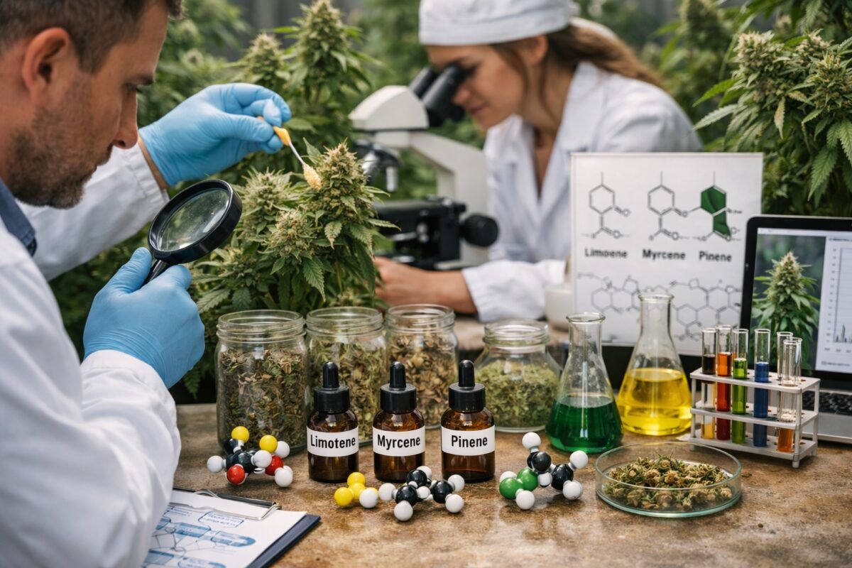 Odmiany bogate w terpeny