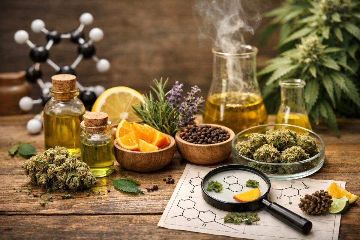 Terpeny w odmianach marihuany