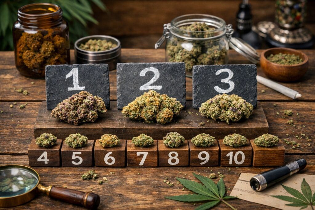 Topowe odmiany marihuany kush