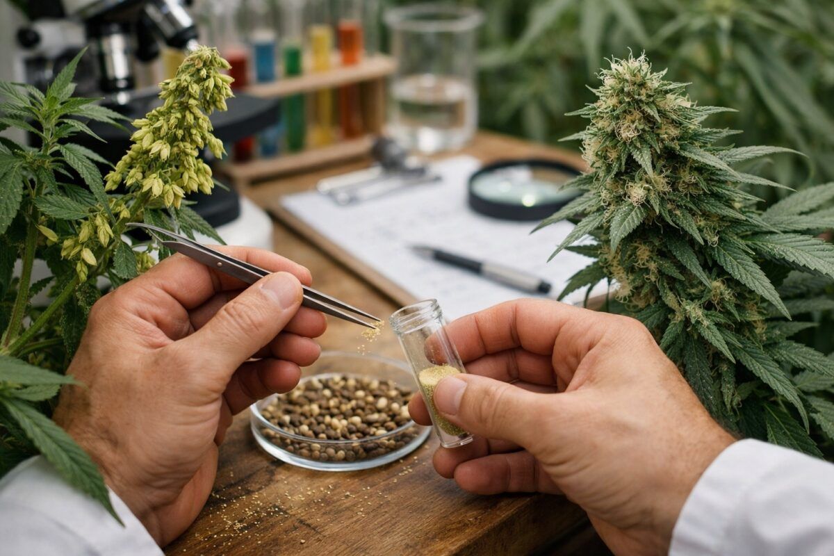 Tworzenie nowych odmian marihuany