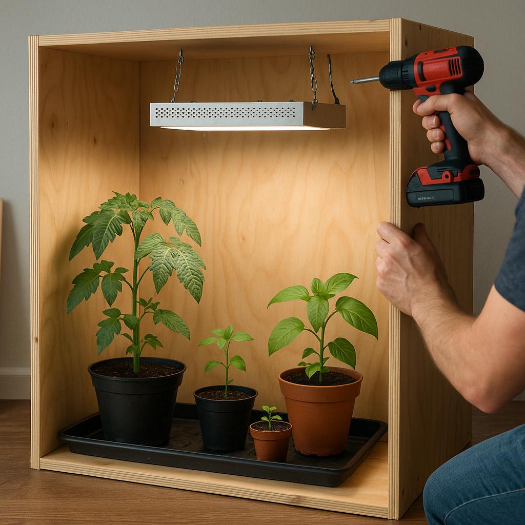 Uprawa marihuany w growboxie 1